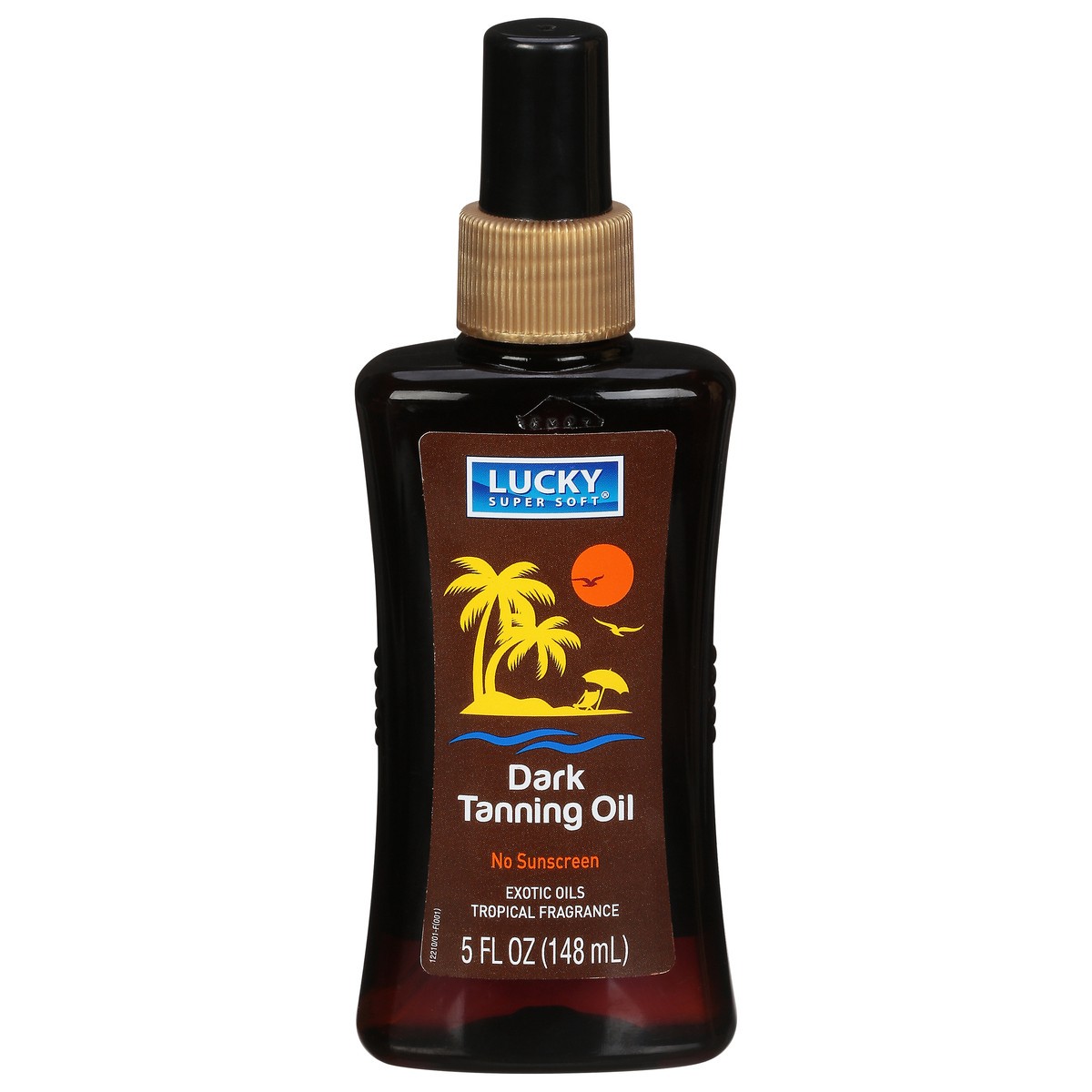 slide 1 of 9, Lucky Super Soft No Sunscreen Dark Tanning Oil 5 fl oz, 5 fl oz