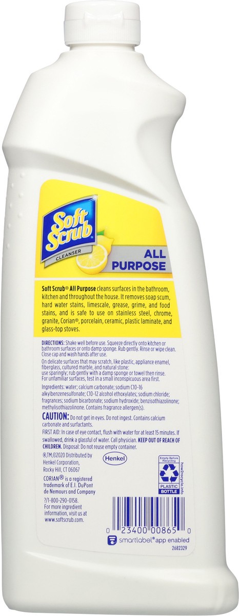 slide 11 of 12, Soft Scrub Cleanser 24 oz, 24 oz