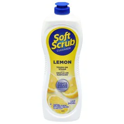 Soft Scrub All Purpose Lemon Fragrance Cleanser 24 oz