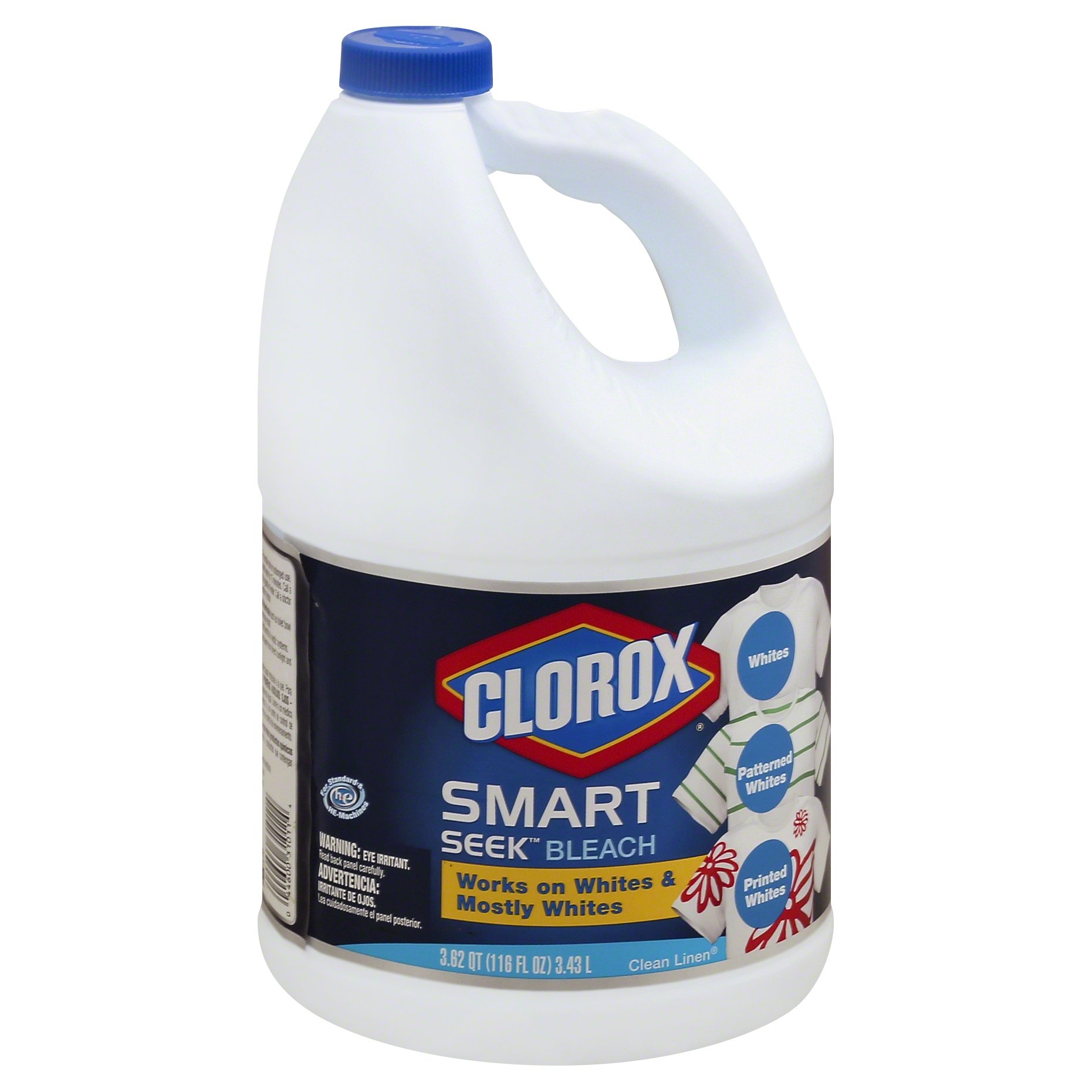 slide 1 of 1, Clorox Smart Seek Bleach, 116 oz