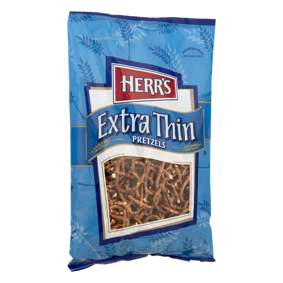 slide 9 of 11, Herr's Extra Thin Pretzels 20.0 oz, 20 oz