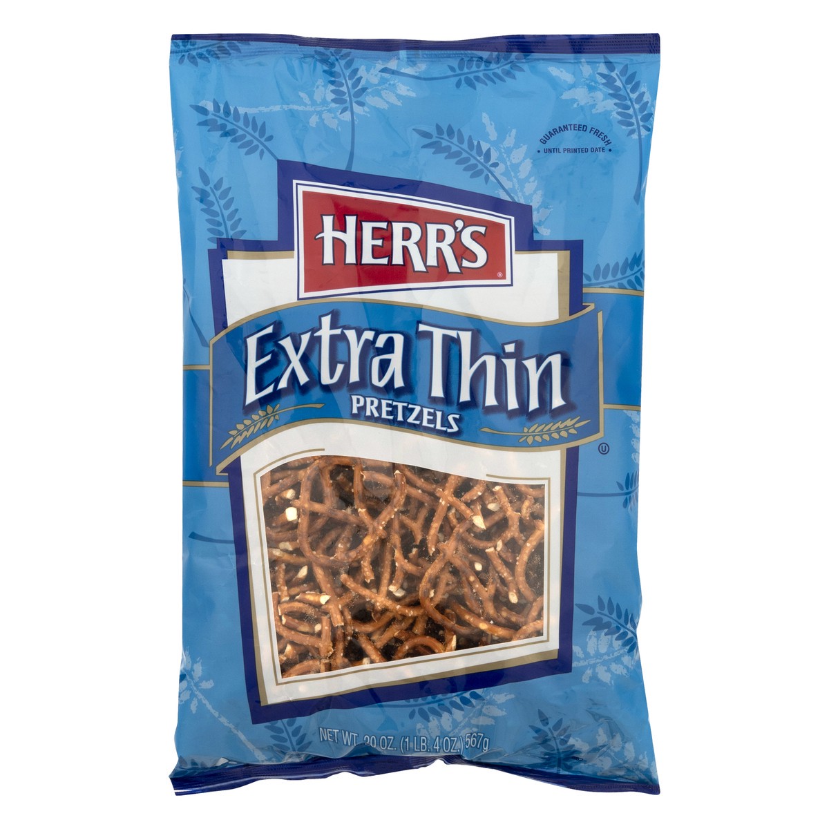 slide 11 of 11, Herr's Extra Thin Pretzels 20.0 oz, 20 oz