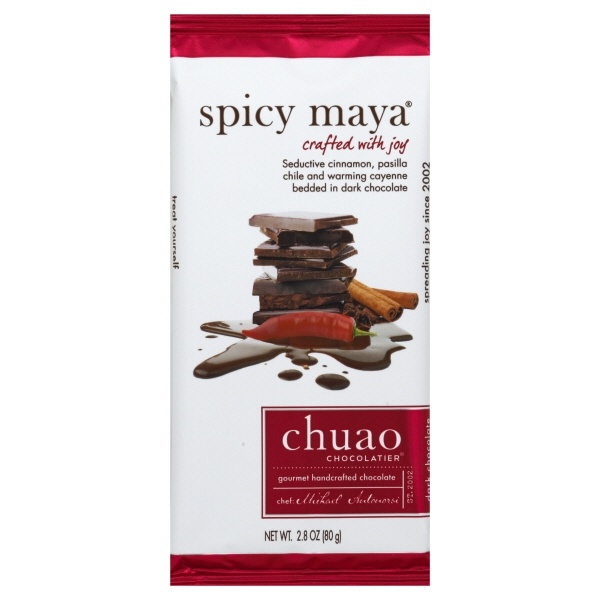 slide 1 of 1, Chuao Chocolatier Chocolate Bar Spicy Maya, 2.8 oz