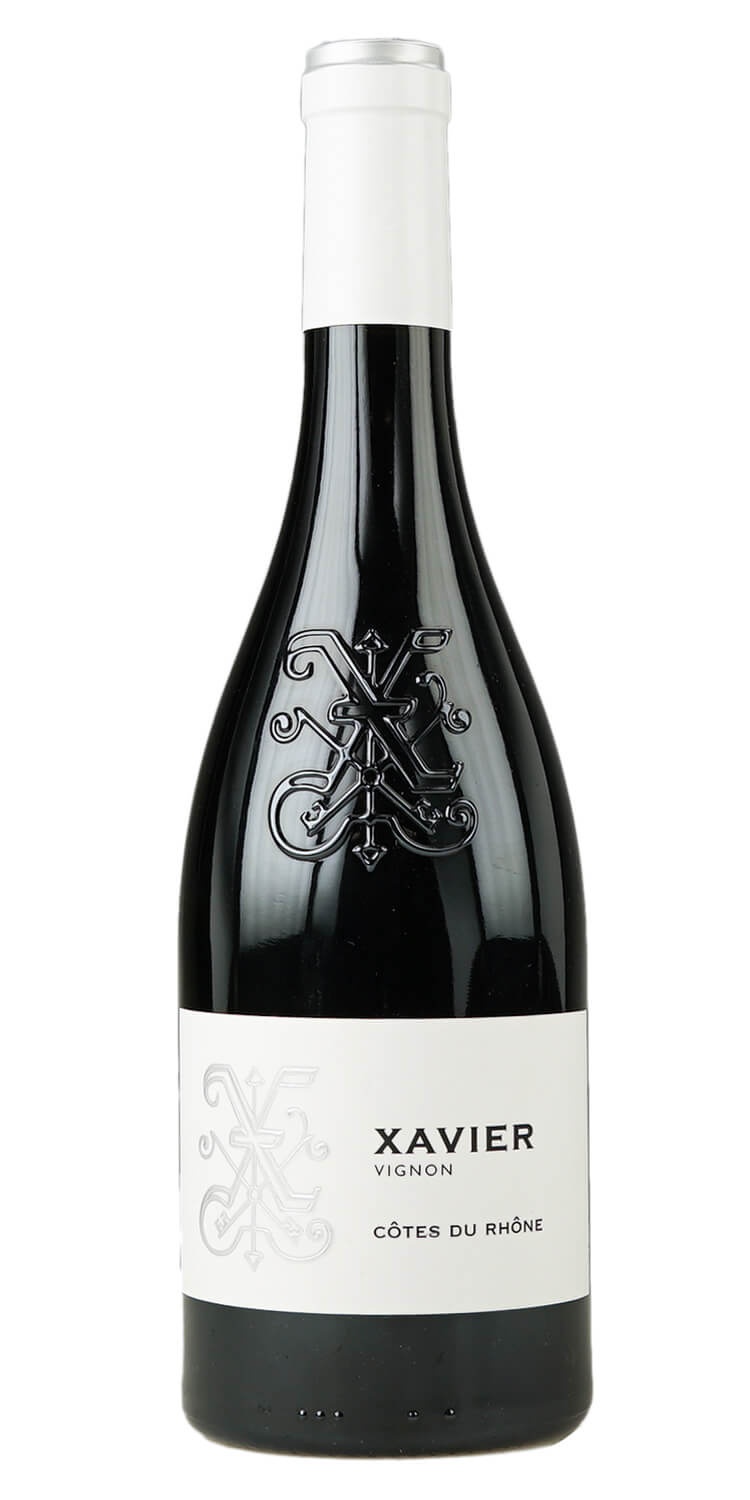 slide 1 of 1, Xavier Vins Cotes Du Rhone Red, 750 ml