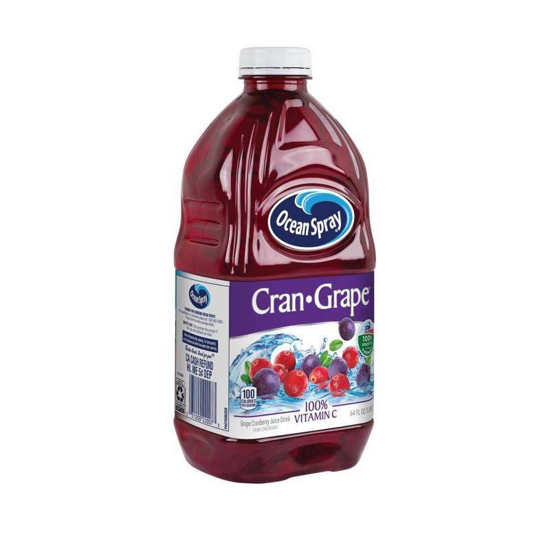 slide 4 of 4, Ocean Spray 3L 100% Cranberry, 64 fl oz