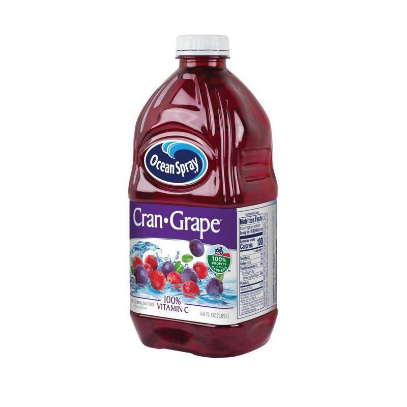 slide 3 of 4, Ocean Spray 3L 100% Cranberry, 64 fl oz