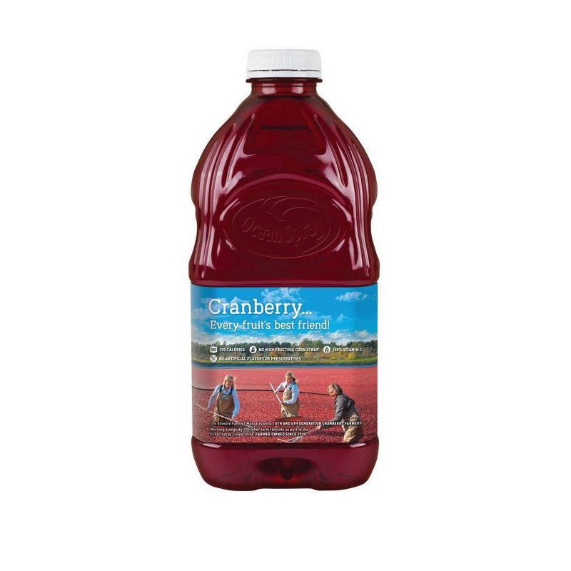 slide 2 of 4, Ocean Spray 3L 100% Cranberry, 64 fl oz