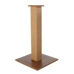 Whisker City Dark Brown Sisal Cat Scratching Post