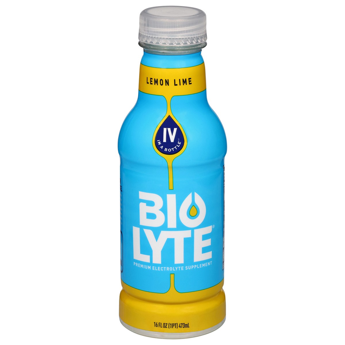 slide 1 of 14, Biolyte Lemon Lime Electrolyte Supplement 16 fl oz, 16 oz