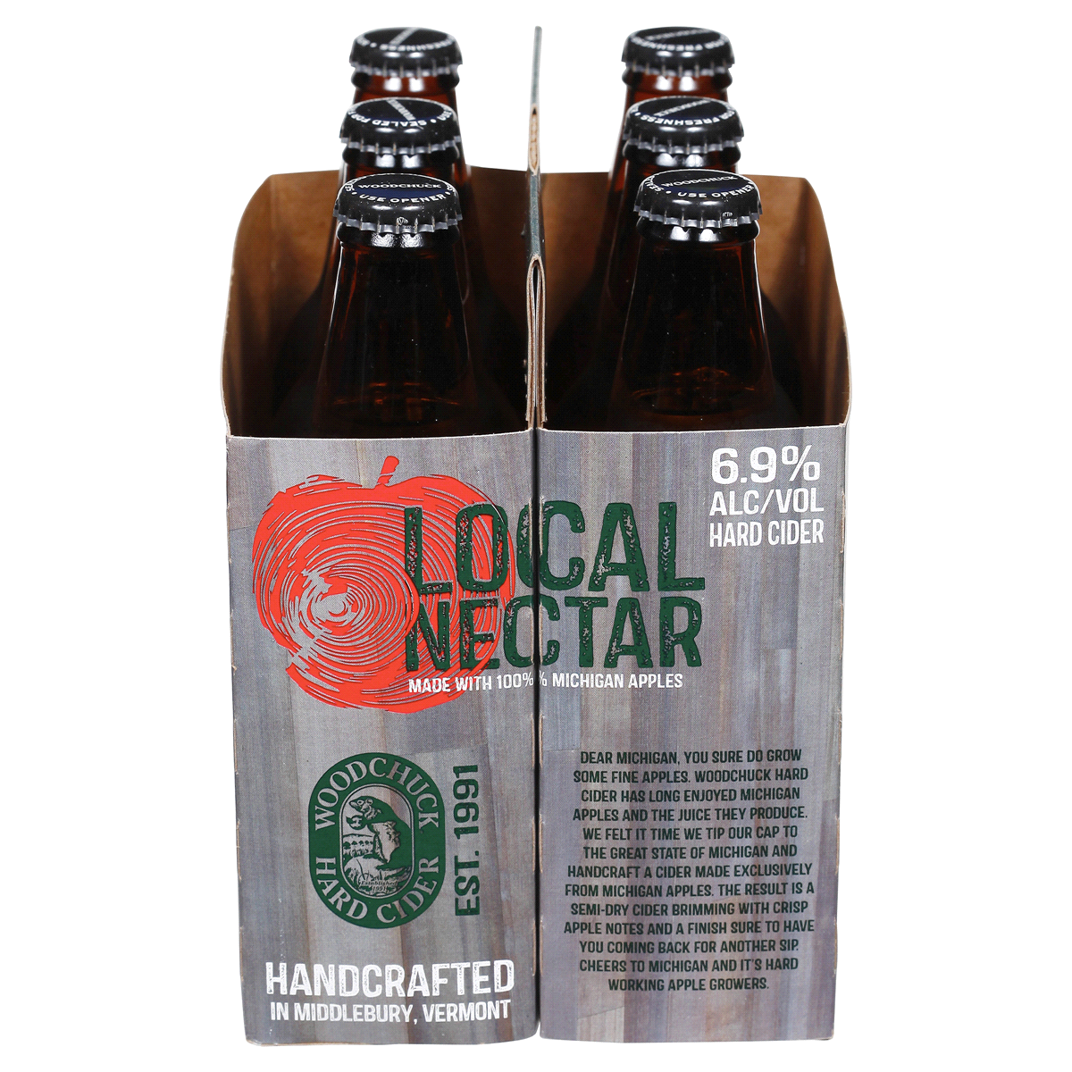 slide 4 of 5, Woodchuck Hard Cider Local Nectar, 6 ct; 12 oz