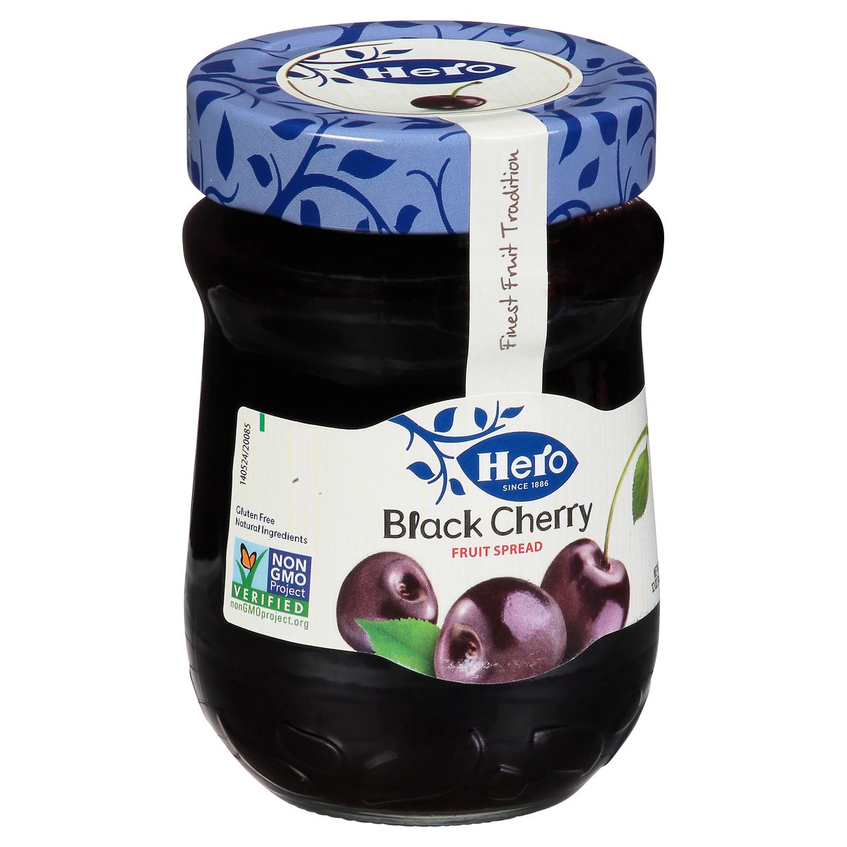 slide 10 of 12, Hero Fruit Spread Premium Black Cherry - 12 Oz, 12 oz