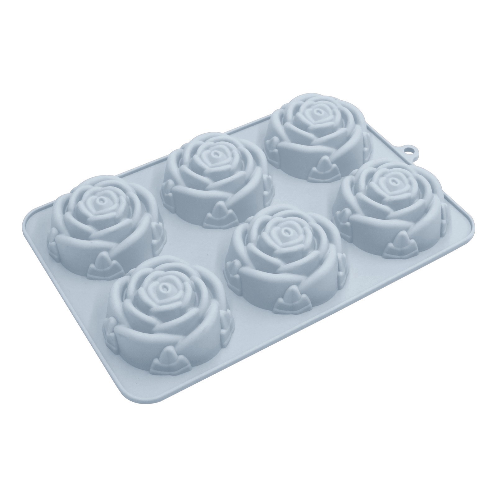 slide 3 of 4, Rose Silicone Treat Mold By Makery, 11 in x 7 in