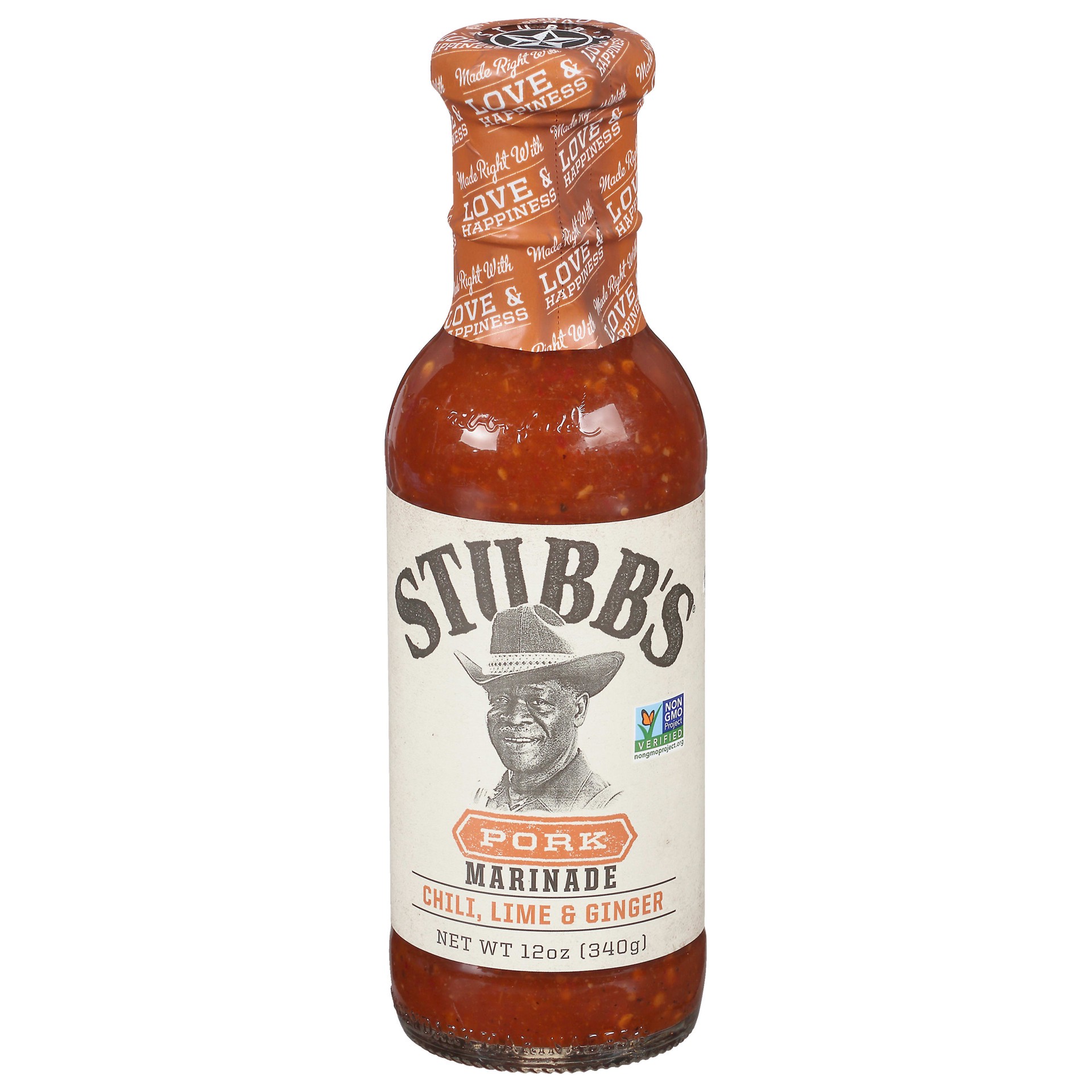 slide 1 of 5, Stubb's Marinade Chili, Lime & Ginger, 12 oz