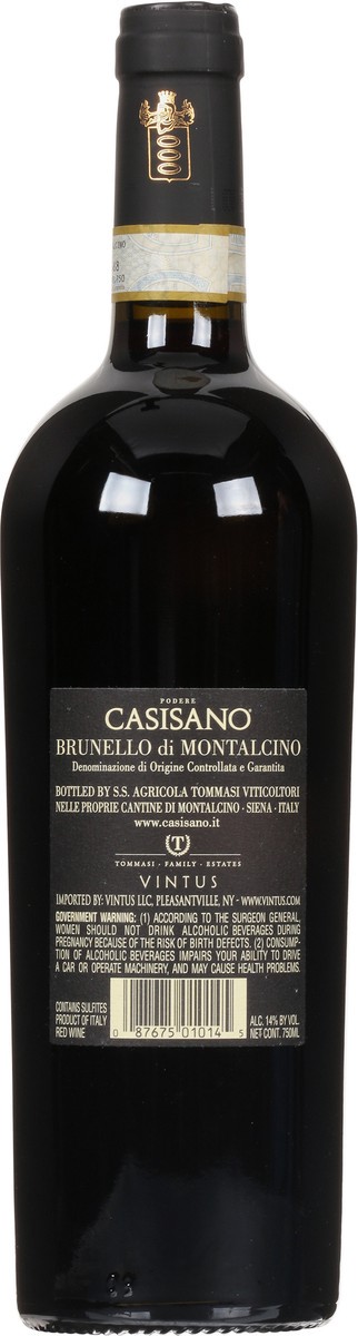 slide 3 of 10, Brunello Di Montalcino Casisano Red Wine 750 ml, 750 ml