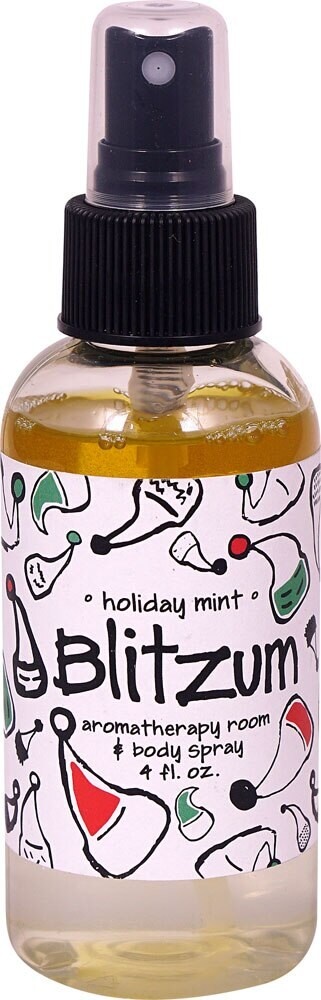 slide 1 of 1, Indigo Wild Aromatics Holiday-Mint Blitzum Mist, 4 oz