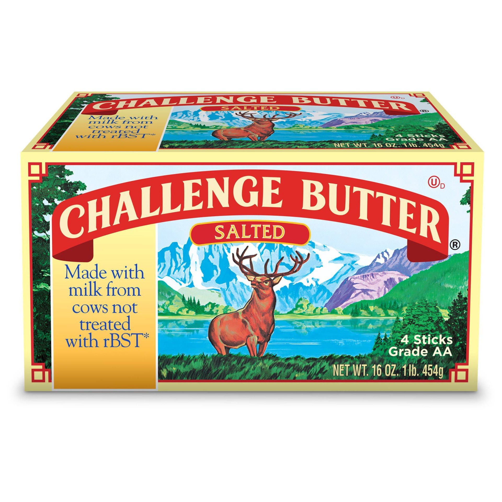 slide 1 of 8, Challenge Dairy Salted Butter, 1 lb