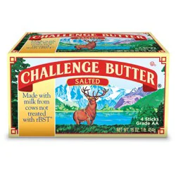 Challenge Salted Butter - 4 ct