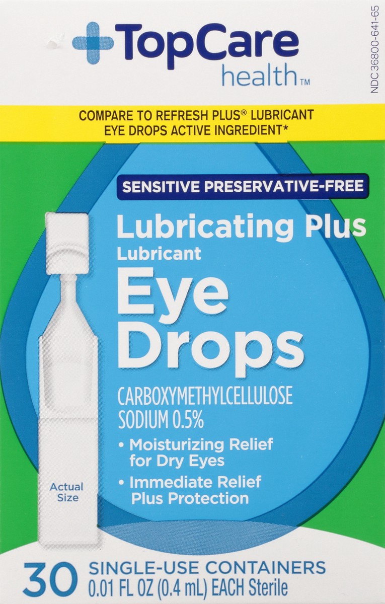 slide 4 of 16, Topcare Eye Carboxy Drops, 30 ct