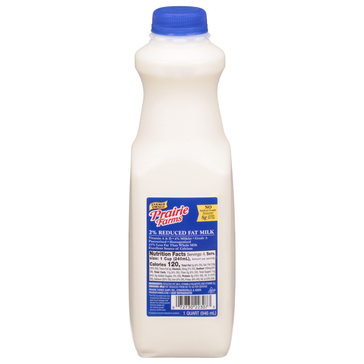 slide 1 of 1, Prairie Farms 2% Reduced Fat Milk, 32 oz