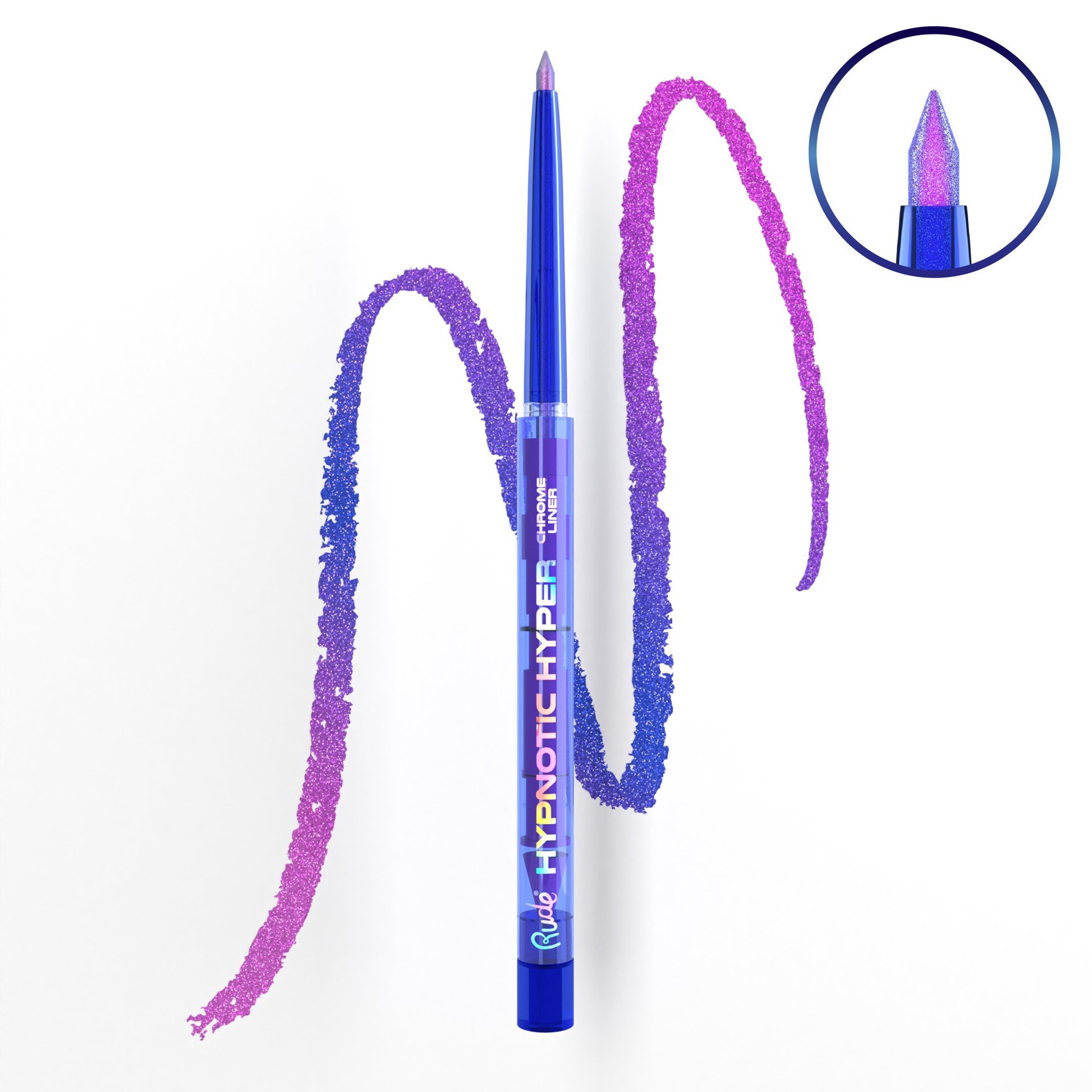 slide 1 of 1, Rude Cosmetics Hypnotic Hyper Chrome Liner - Deep State, 1 ct