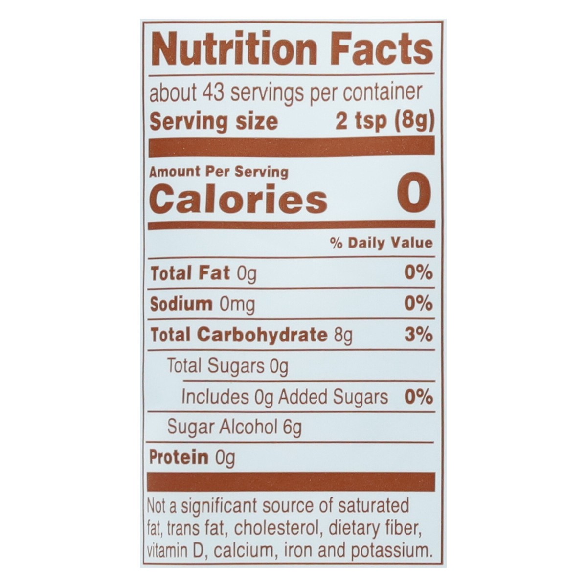 slide 13 of 14, Swerve Brown Zero Calorie Sweetener 12 oz, 12 oz