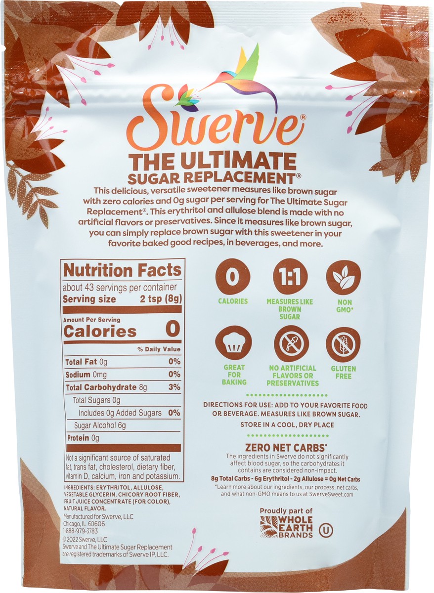 slide 5 of 14, Swerve Brown Zero Calorie Sweetener 12 oz, 12 oz