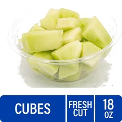 Fresh Cut Honeydew Cubes, 18 oz