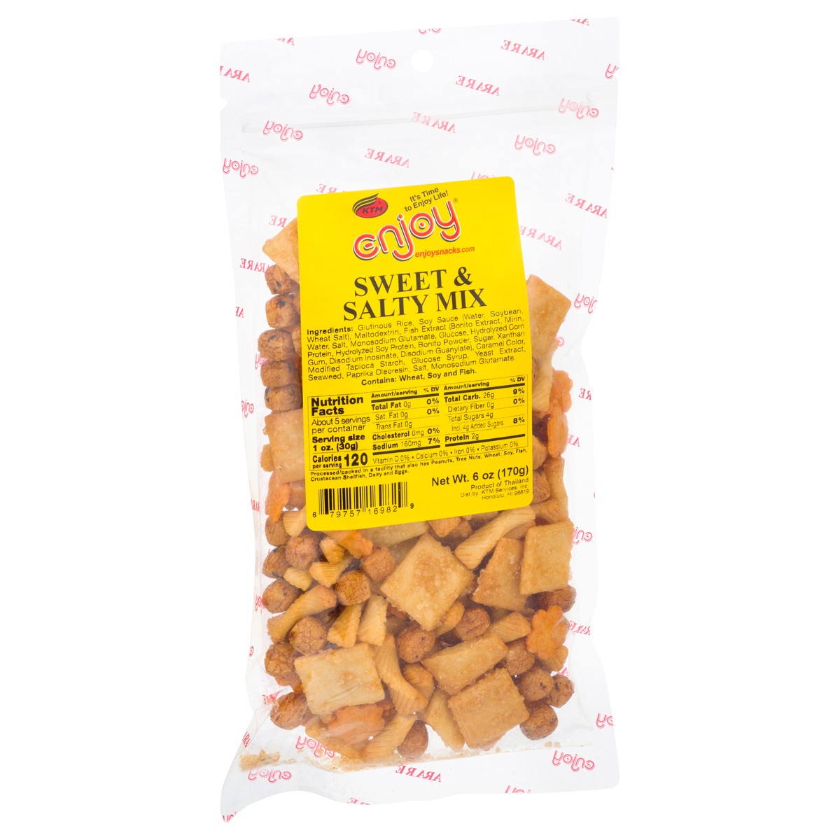 slide 2 of 10, Enjoy Sweet & Salty Mix 6 oz, 
