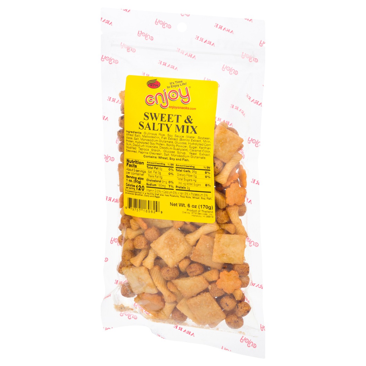 slide 3 of 10, Enjoy Sweet & Salty Mix 6 oz, 
