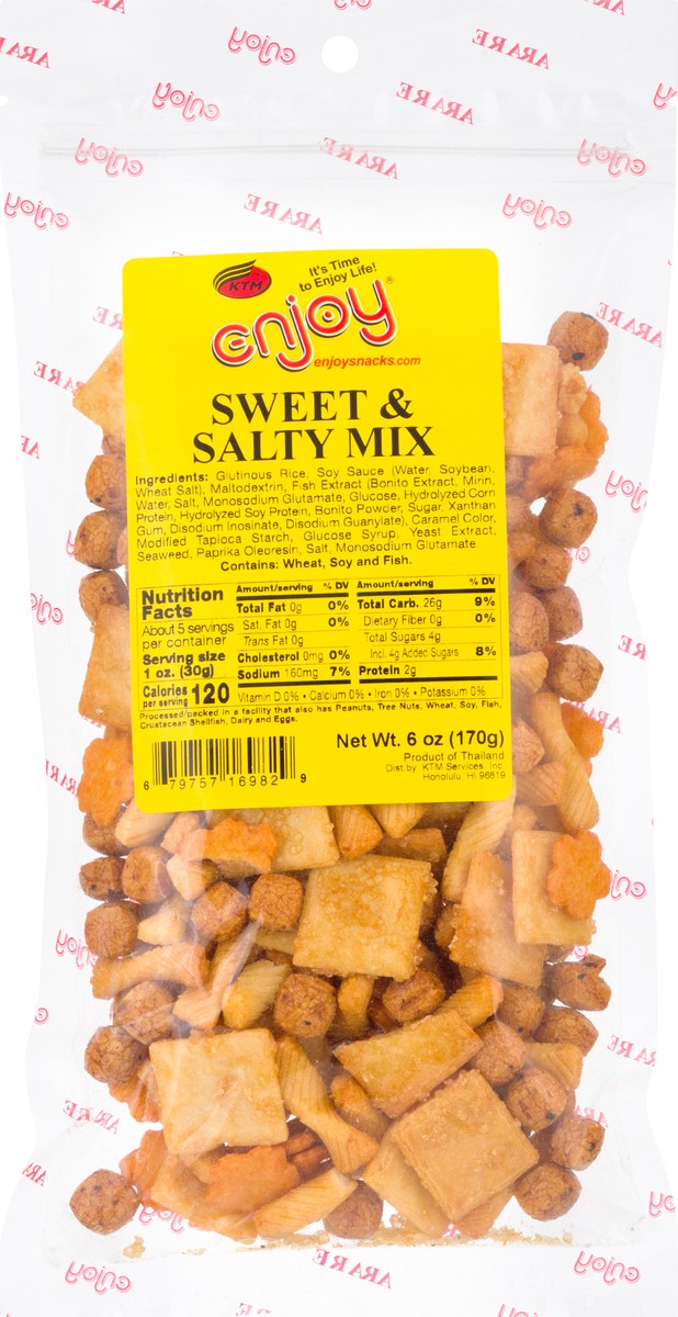 slide 9 of 10, Enjoy Sweet & Salty Mix 6 oz, 