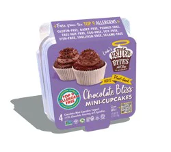 Leah's Better Bites Bakery Chocolate Bliss Mini-Cupcakes