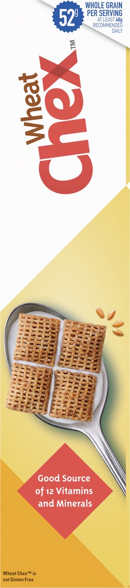 slide 9 of 9, Wheat Chex Breakfast Cereal, Made with Whole Grain, 14 oz, 14 oz
