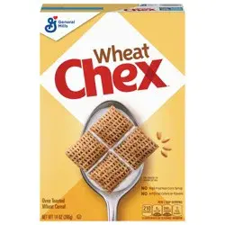 Wheat Chex Breakfast Cereal, Made with Whole Grain, 14 oz