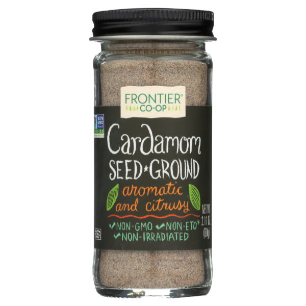 slide 1 of 1, Frontier Ground Cardamom Seed, 2.11 oz