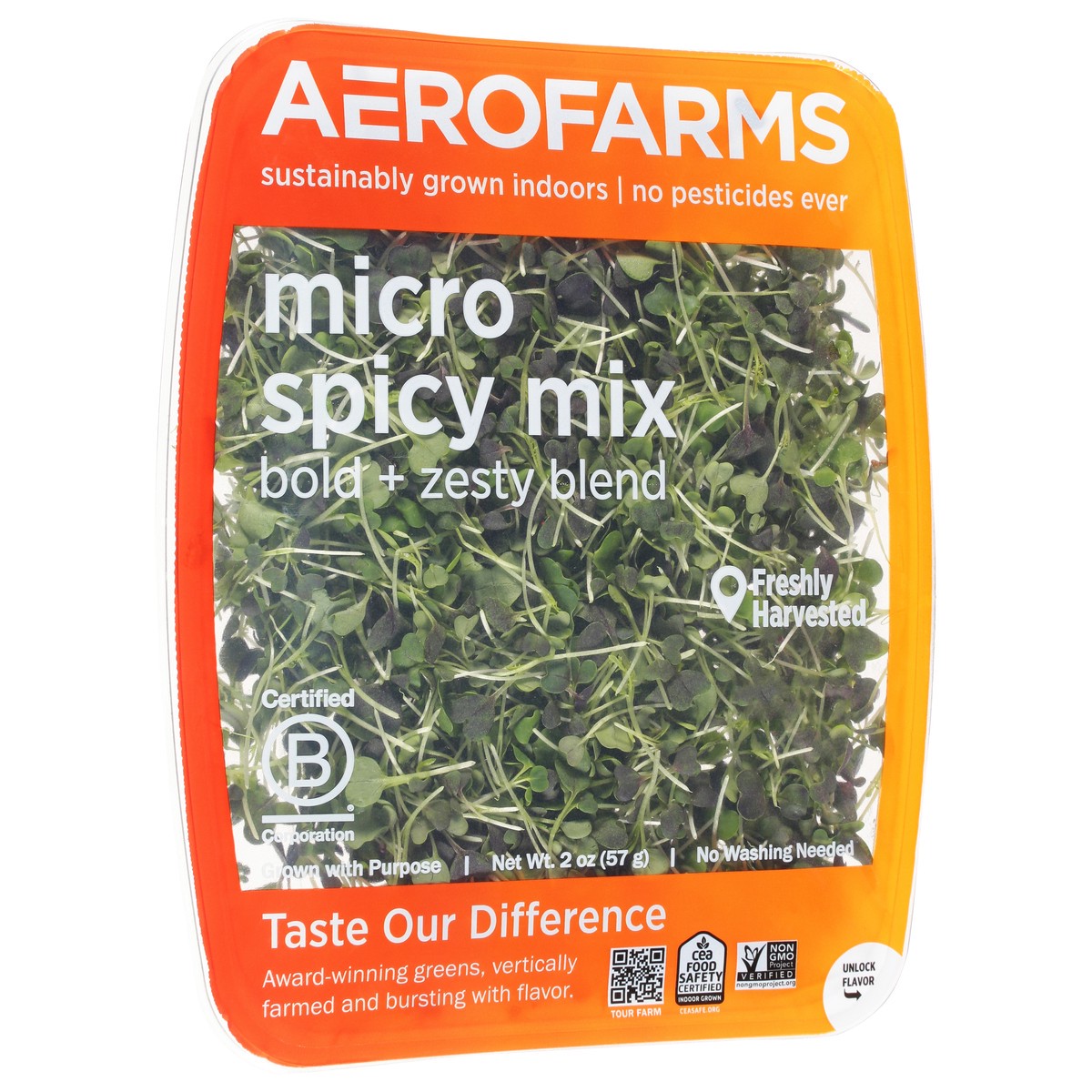 slide 3 of 9, AeroFarms Micro Spicy Mix 2 oz, 2 oz