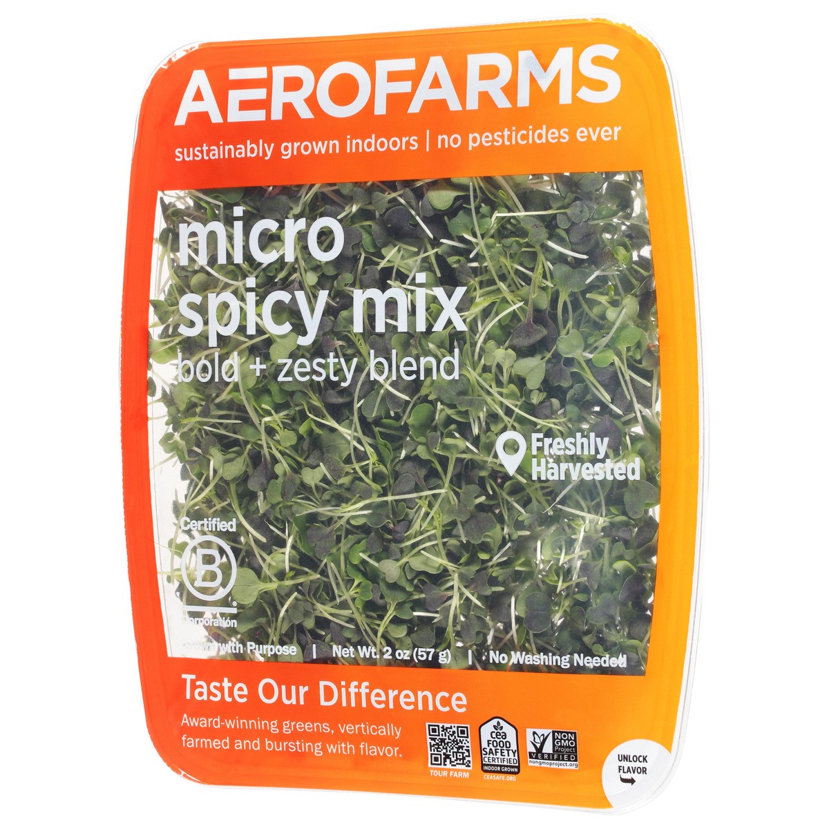 slide 4 of 9, AeroFarms Micro Spicy Mix 2 oz, 2 oz