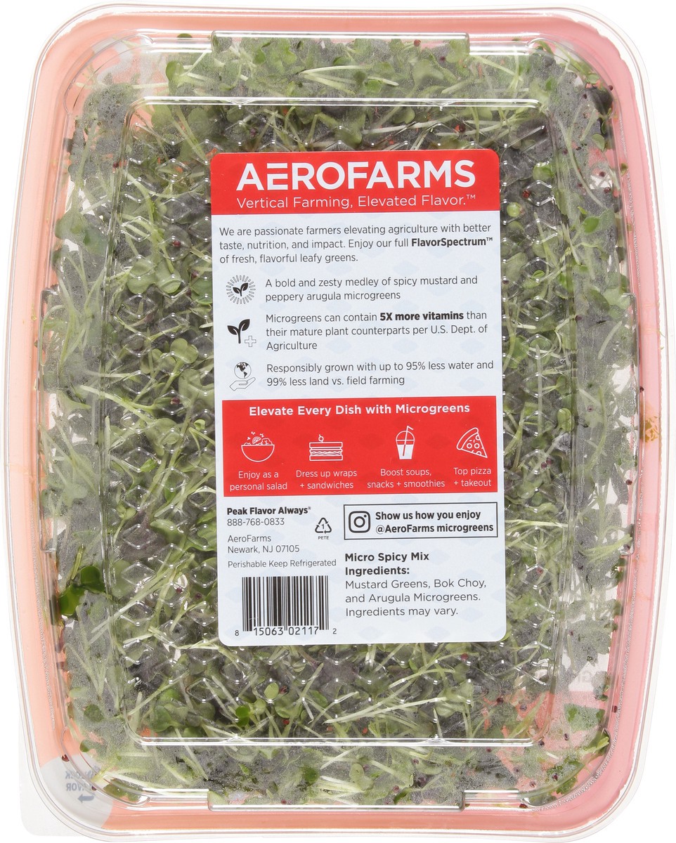 slide 5 of 9, AeroFarms Micro Spicy Mix 2 oz, 2 oz