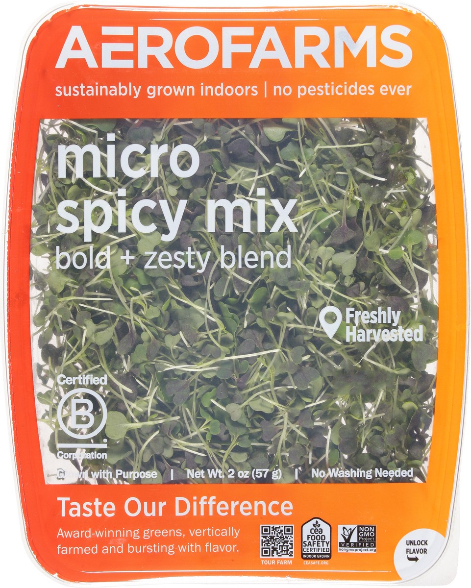 slide 6 of 9, AeroFarms Micro Spicy Mix 2 oz, 2 oz