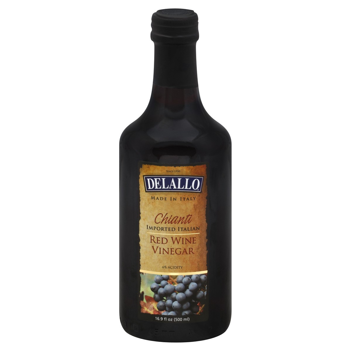 slide 2 of 2, DeLallo Red Wine Vinegar 16.9 oz, 16.9 fl oz