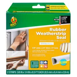 Duck® Rubber Weatherstrip Seal