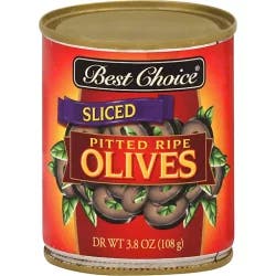 Best Choice Sliced Ripe Olives