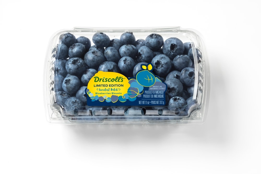 slide 1 of 1, Driscoll's Limited Edition Sweetest Batch Blueberries Bleuets, 11 oz