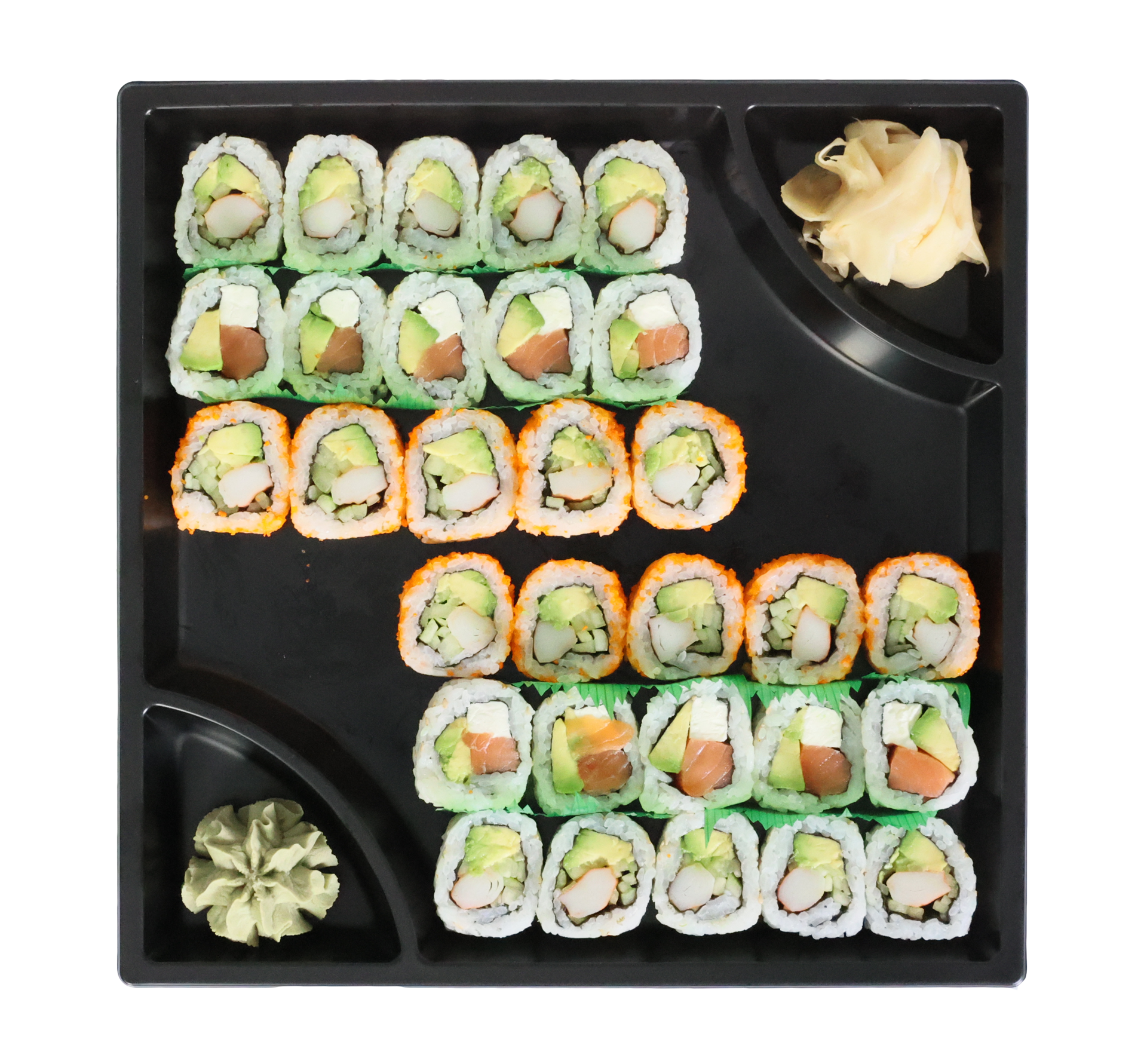 slide 1 of 1, Sushic East & West Tray, 1 ct