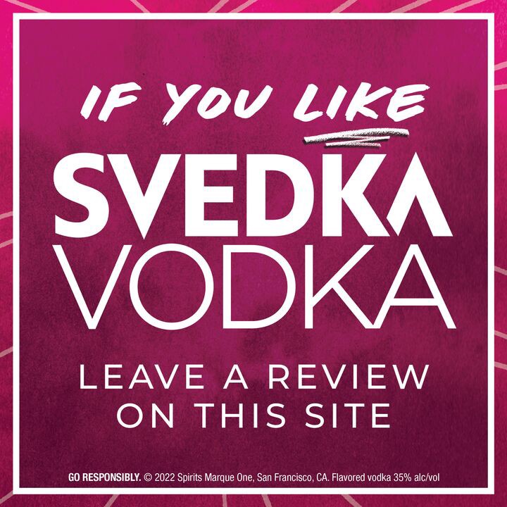 slide 4 of 5, SVEDKA Raspberry Flavored Vodka, 750 mL Bottle, 70 Proof, 750 ml
