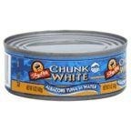 slide 1 of 1, ShopRite Chunk White Tuna in Water, 5 oz