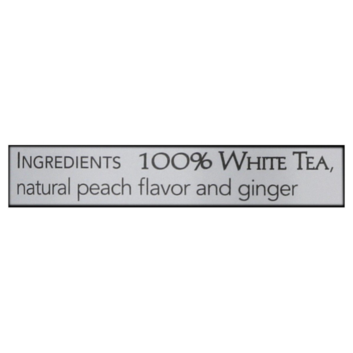 slide 6 of 12, The Republic of Tea Bags Ginger Peach 100% White Tea - 50 ct, 50 ct