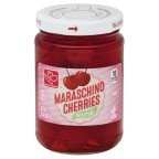 slide 1 of 1, Harris Teeter Maraschino Cherries with Stems, 10 oz