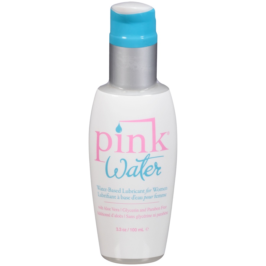 slide 1 of 1, Pink Water-Based Lubricant 3.3 oz, 3.3 oz