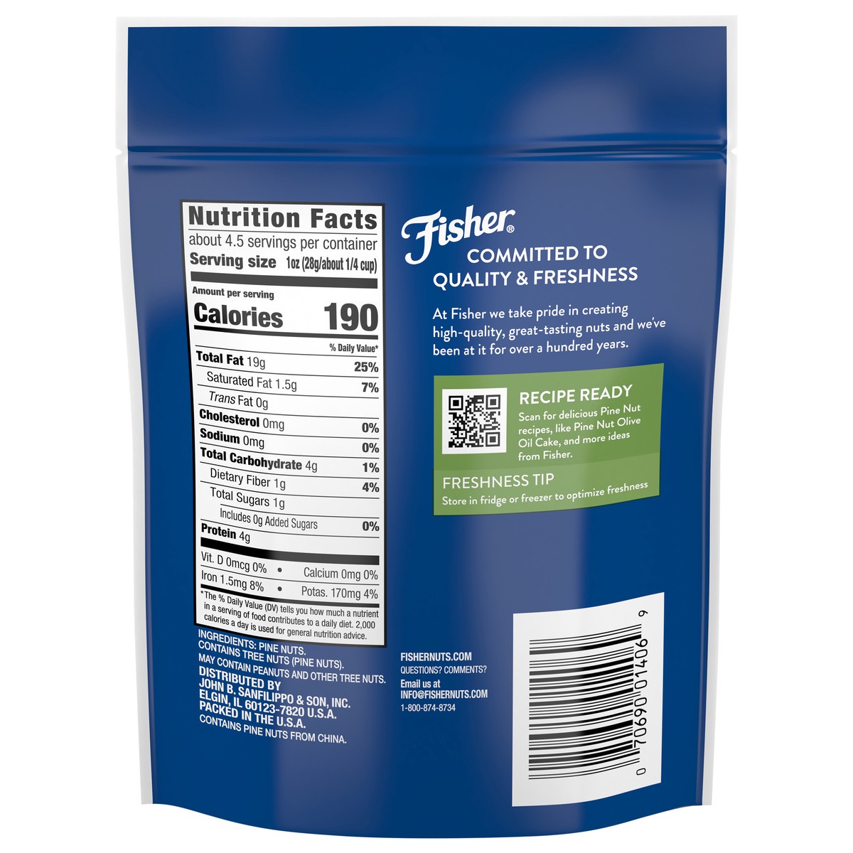 slide 7 of 13, Fisher Pine Nuts, 4.66 oz