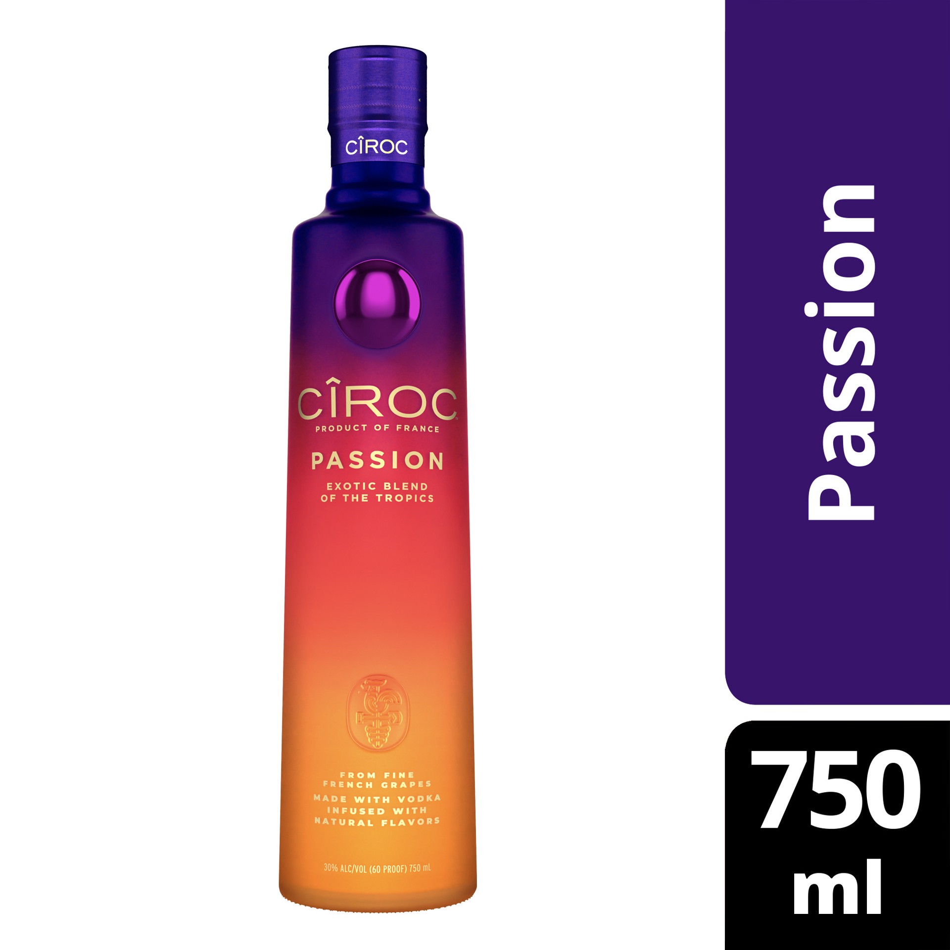 slide 3 of 7, Ciroc Passion Vodka 750 ml, 750 ml